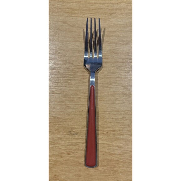 Fiesta Ware Merengue RED Dinner Fork - Picture 1 of 4